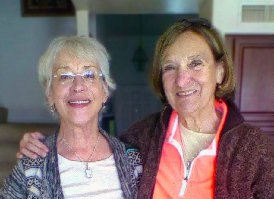 Photo of Judy and cousin Carol
