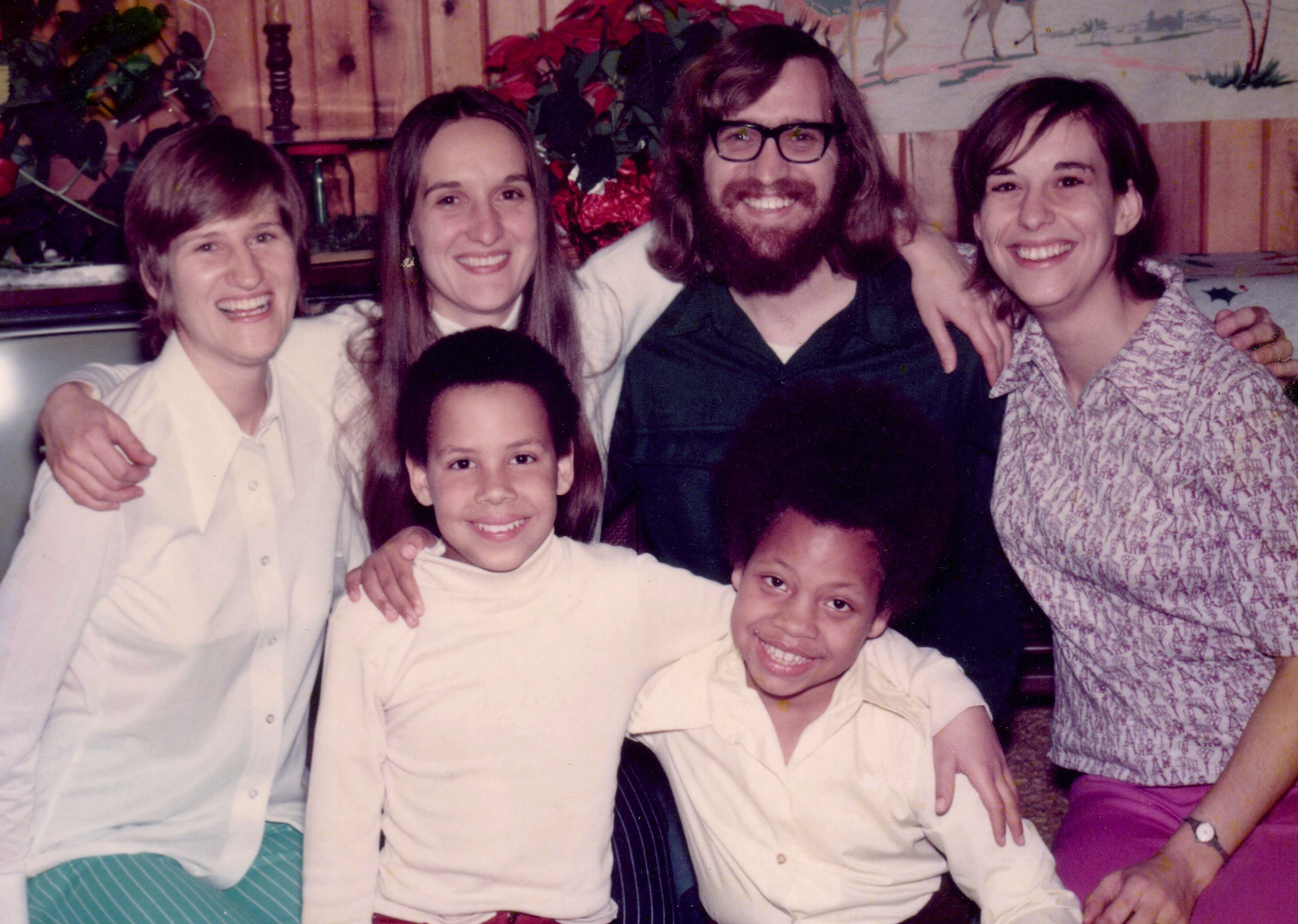 Photo of all six kids